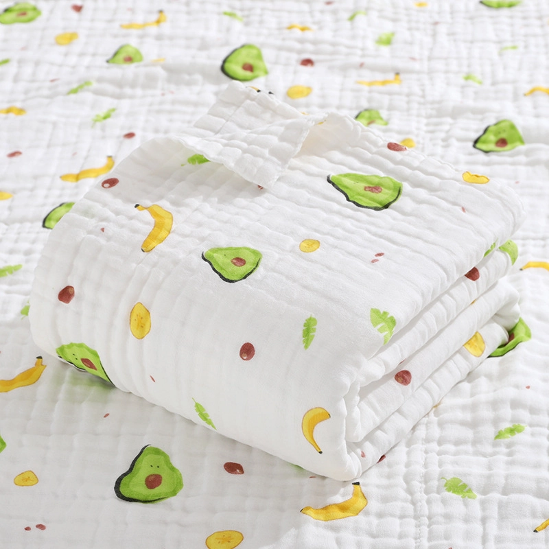4/6 Layers 100% Cotton Kids Bath Towel Baby Muslin Brups Cloth - COPY - 5fg6mp