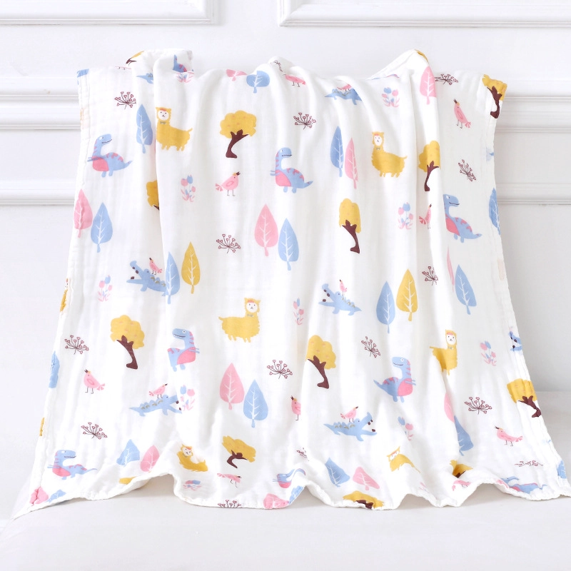 4/6 Layers 100% Cotton Kids Bath Towel Baby Muslin Brups Cloth - COPY - 5fg6mp