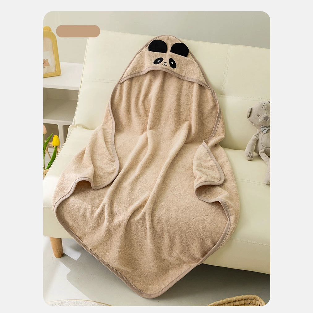 100% Cotton Animal Shape Baby Bath Towel Cute Bear Hooded Beach Towel Kids Newborn Blanket - COPY - l2i25c - COPY - hd7i8q