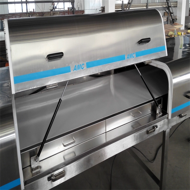 Customized high-performance stainless steel easy operation chocolate food cooling tunnel
