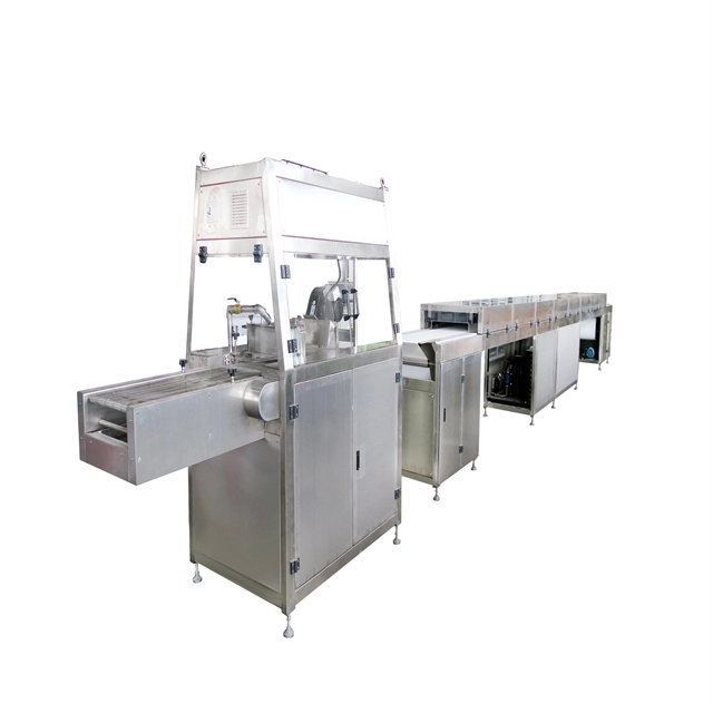 high quality low price easy operation chocolate biscuit enrober machine