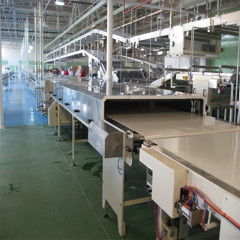 porcelana Túnel de enfriamiento multifunción de snacks de chocolate a precio de fábrica de acero inoxidable AMC fabricante