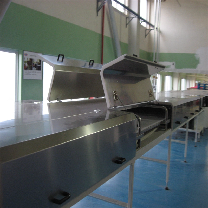 Tunnel di raffreddamento per snack al cioccolato multifunzione in acciaio inossidabile AMC con prezzo di fabbrica