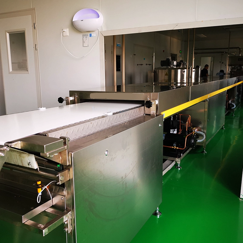 Máquina formadora de barras energéticas de chocolate, completamente automática, barras de cereales y chocolate