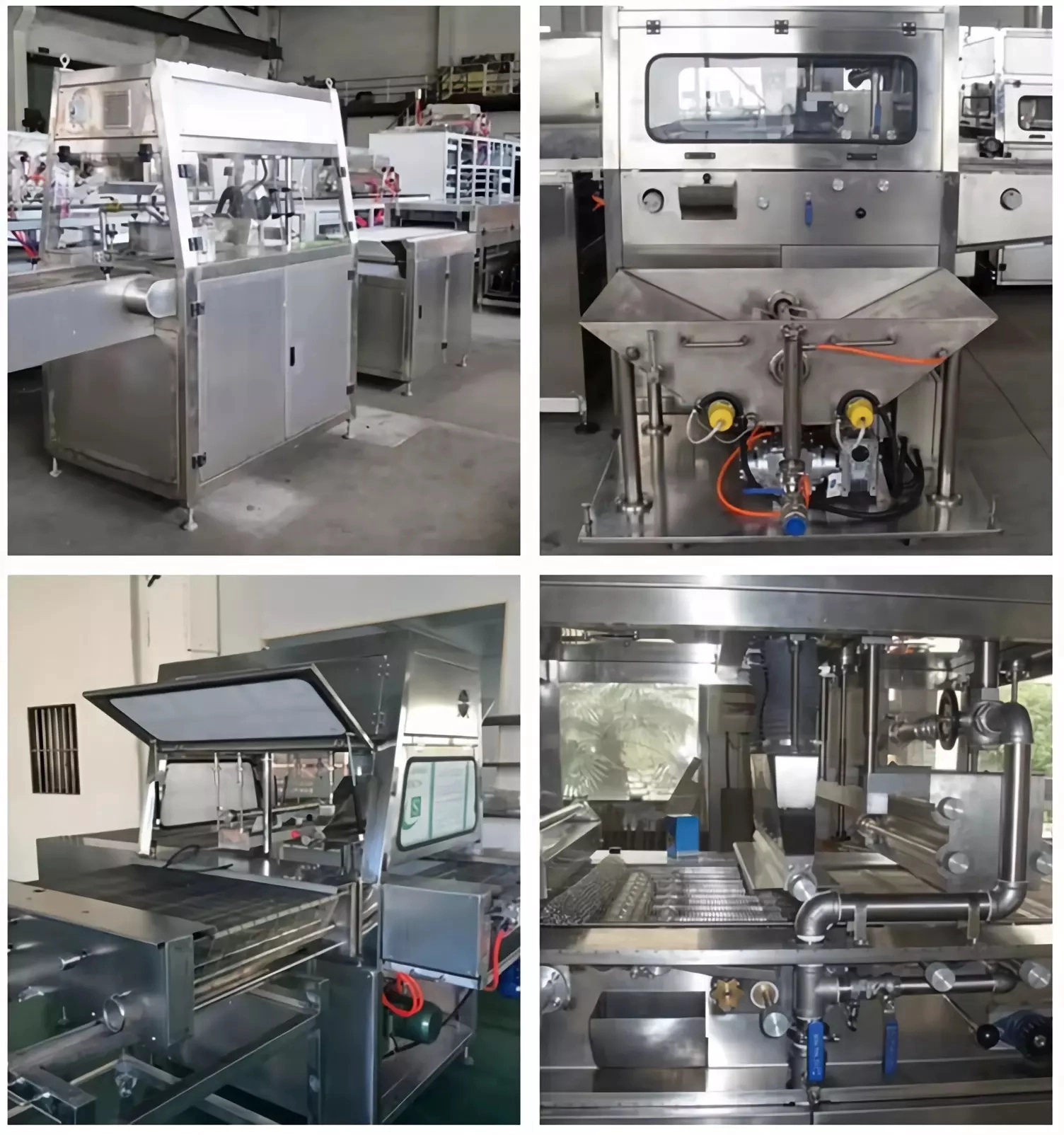 china chocolate enrobing production line with chocolate candy cooling tunnel