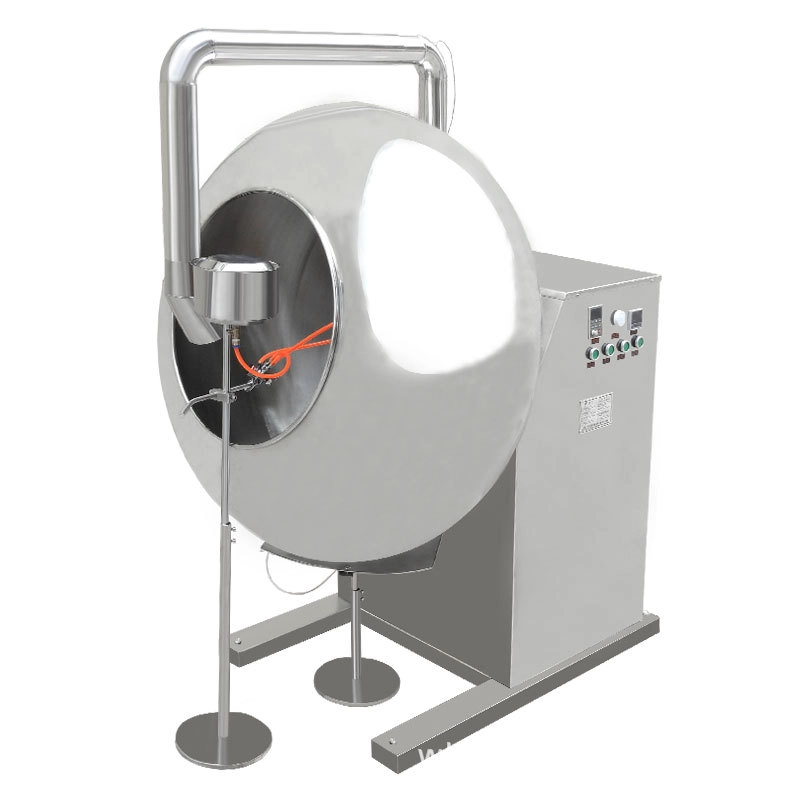 Petites noix chaudes à noix chaude Pan de revêtement de sucre / machine à polissage de bonbons / machine à coiffer de chocolat