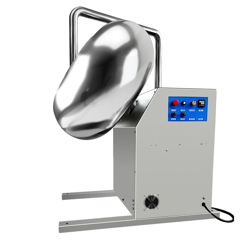 Petites noix chaudes à noix chaude Pan de revêtement de sucre / machine à polissage de bonbons / machine à coiffer de chocolat