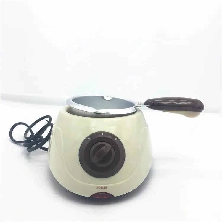 Hochwertiger Käsewärmer -Schokoladen -Schmelztiegel Heißmilch Melter Maker Fondue Paraffin Wachs Schmelztiegel zum Verkauf zu verkaufen