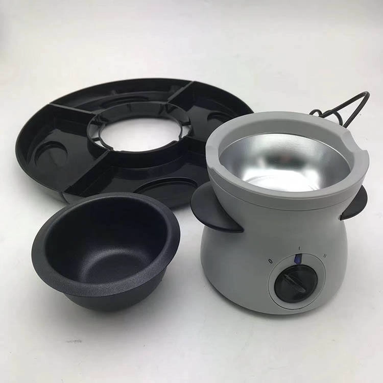 High Quality Chocolate Fondue Set Mini Size Electric Chocolate Melter Party Sets Melting Pot