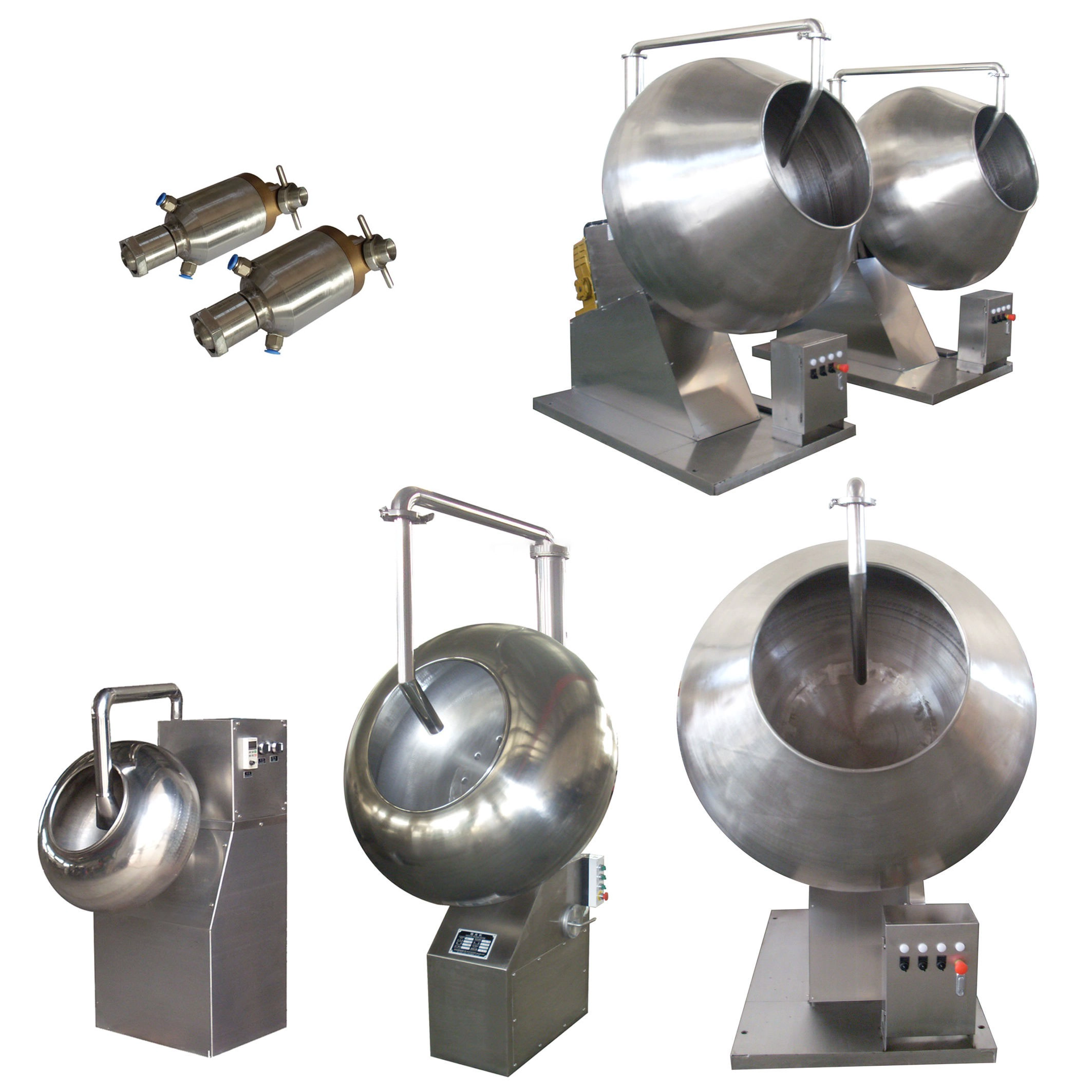 Noci calde commerciali Sugar Candy Chocolate Solishing Machine
