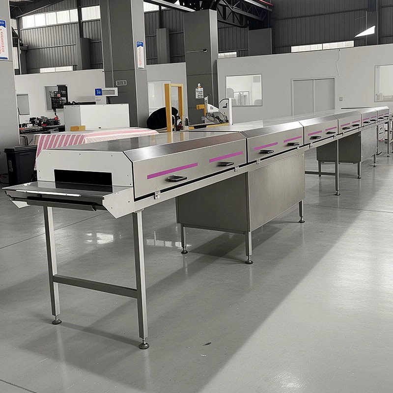 China Custom Design Stainless Steel Mini Cooling Tunnel Conveyors for food And Chemical