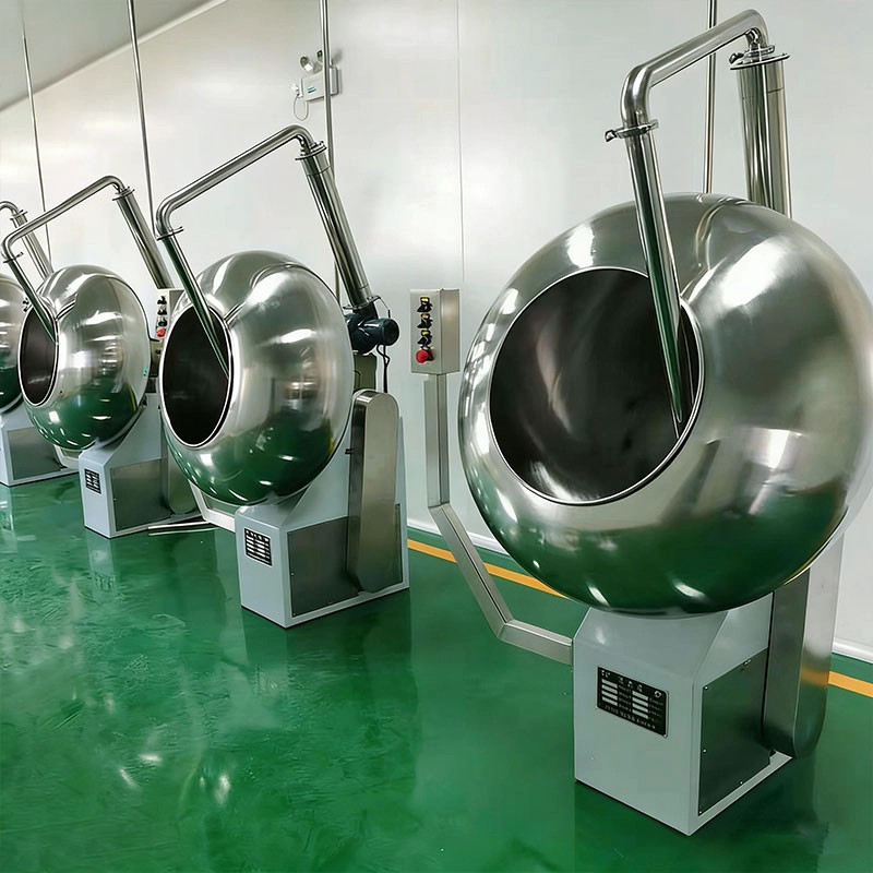 中国シュガーナッツコーティング工場を備えたチョコレート製造機