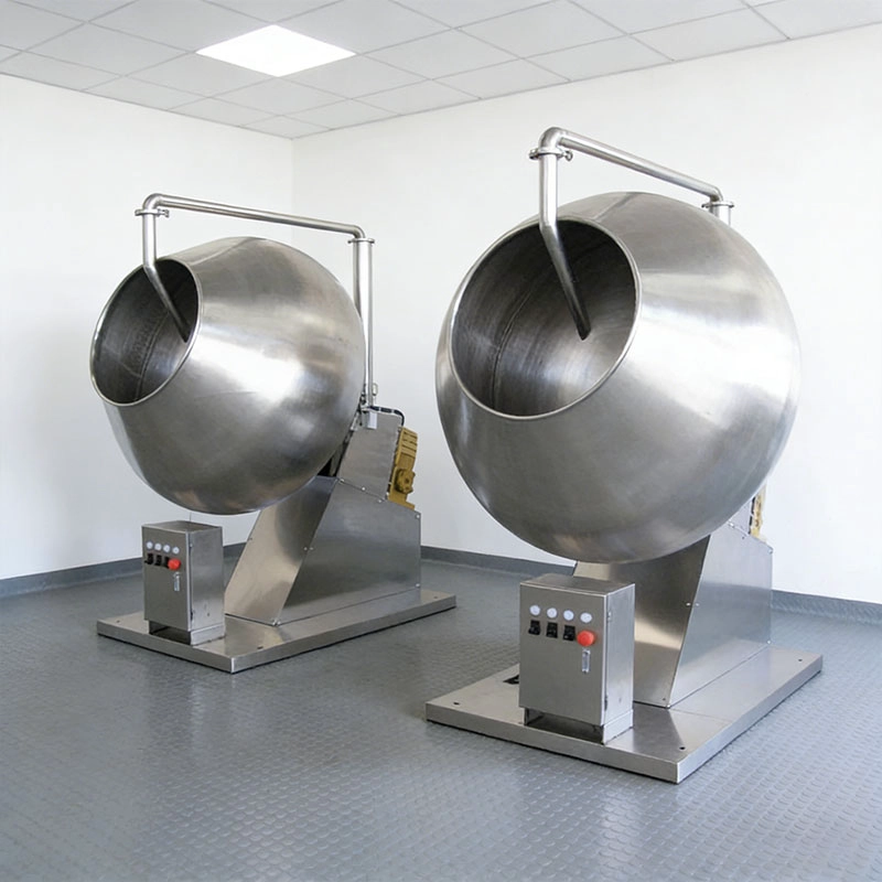 China Automatic Stainless Steel Chocolate Polishing Machine factory
