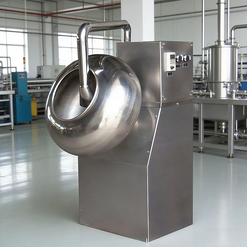 China Automatic Stainless Steel Chocolate Polishing Machine factory