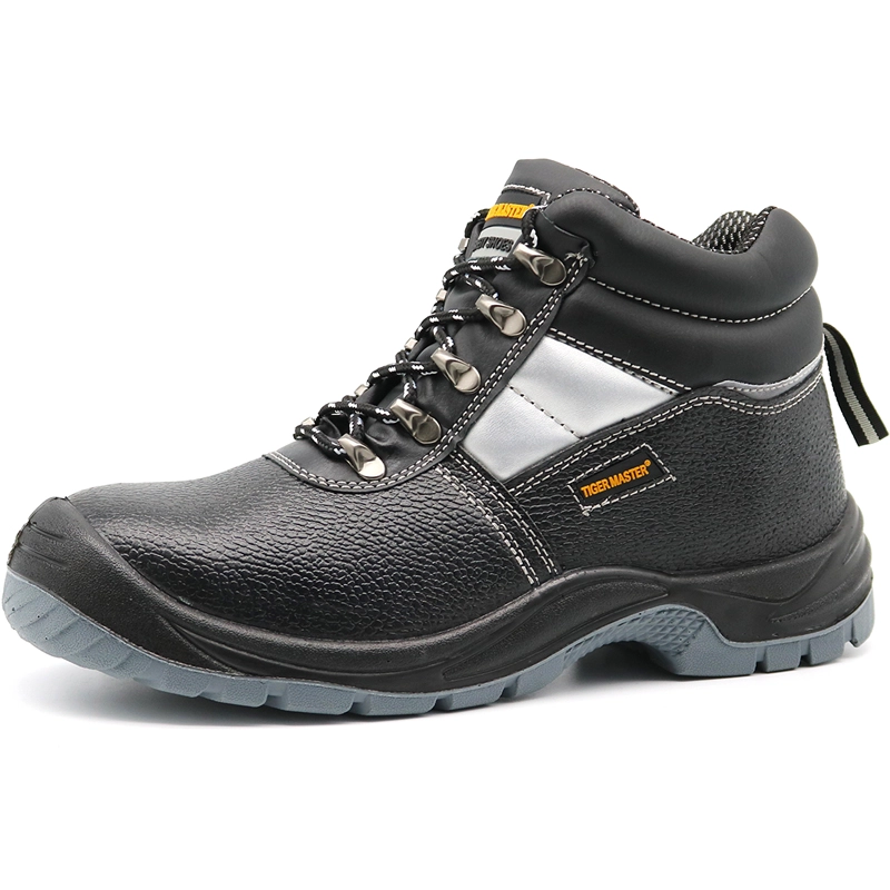 TM004 Chaussures de sécurité minières antistatiques anti-dérapantes à bout en acier résistant à la perforation pour hommes
