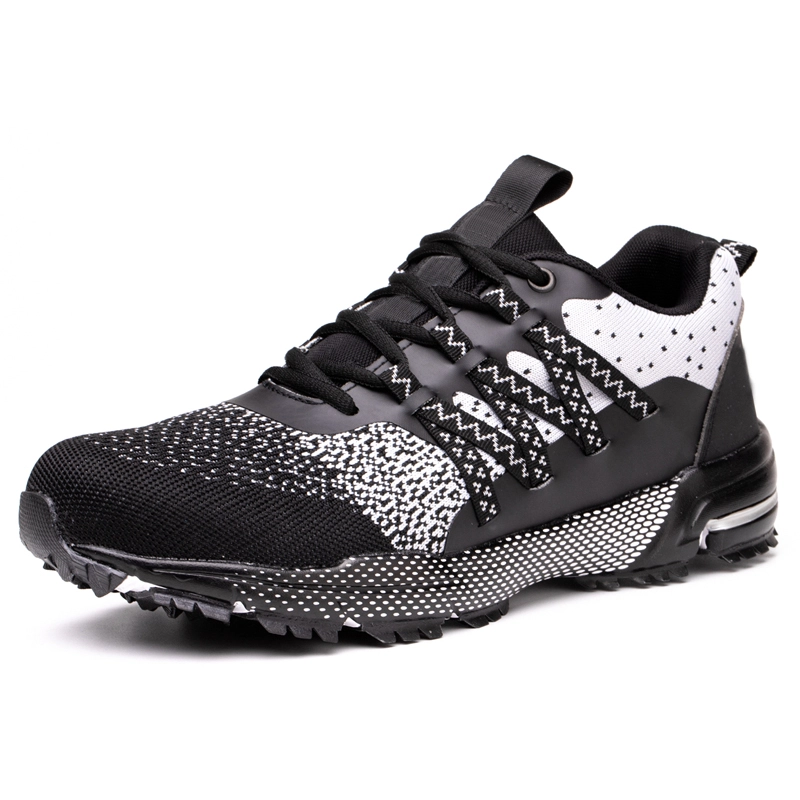 Cina 737 Scarpe antinfortunistiche da uomo sneakers con suola in gomma antiscivolo puntale in acciaio antiperforazione produttore 737 Scarpe antinfortunistiche da uomo sneakers con suola in gomma antiscivolo puntale in acciaio antiperforazione