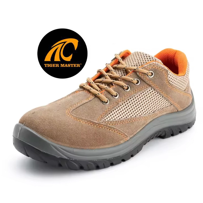 Cina TM3229 Scarpe antinfortunistiche in pelle scamosciata antiscivolo, antisfondamento e antiperforazione, puntale in acciaio produttore TM3229 Scarpe antinfortunistiche in pelle scamosciata antiscivolo, antisfondamento e antiperforazione, puntale in acciaio