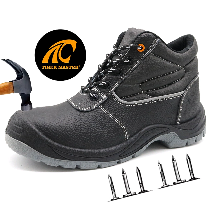 TM088 CE verificados zapatos de seguridad industrial con punta de acero