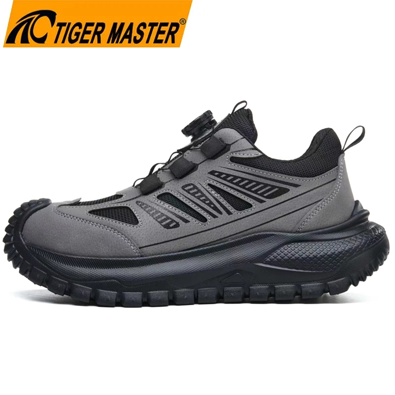 TM3507 Twist Lock Aço Toe Anti-punctura Moda Esportes Sapatos de Segurança Leve