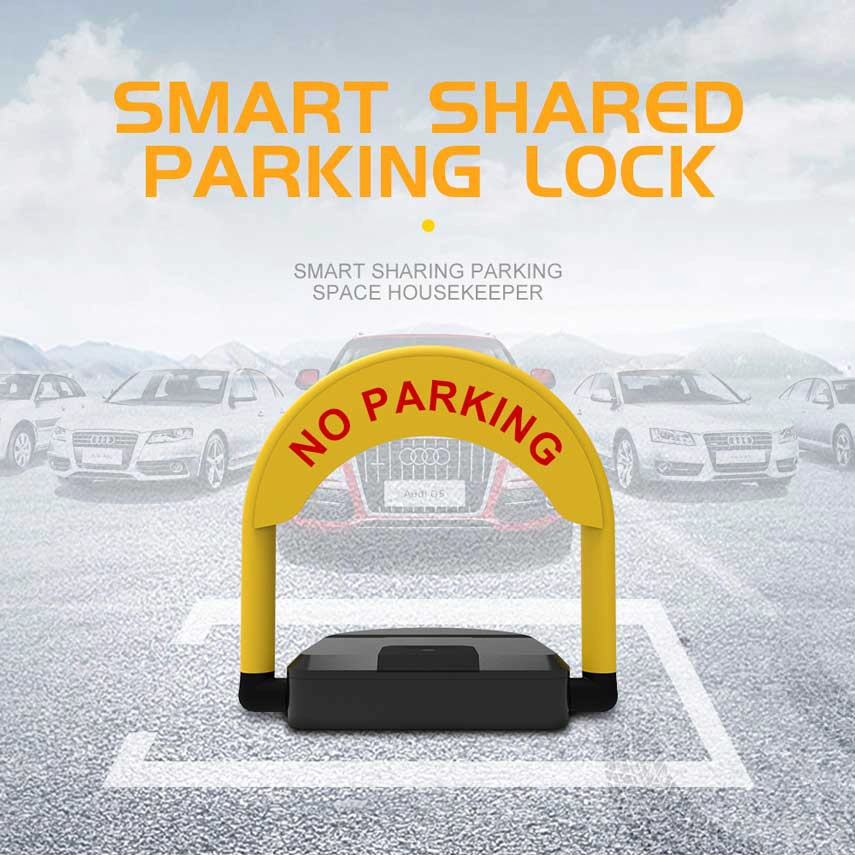 Omni parking lock for personal and shared parking lot