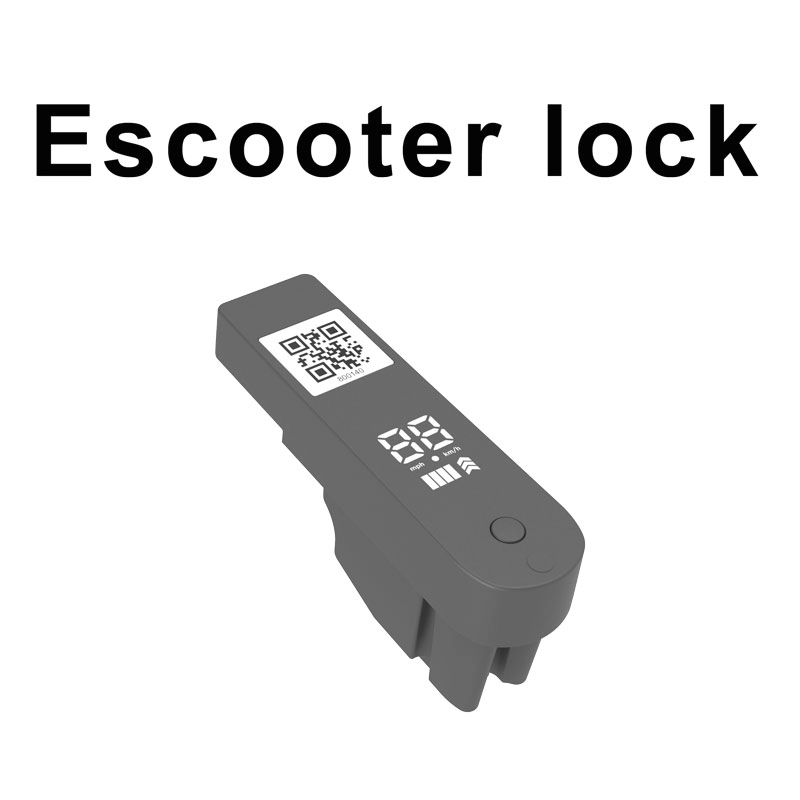 Bloqueio de scooter elétrico integrado com dispositivo MAX IoT e sistema de rastreamento GPS para compartilhamento de Escooter