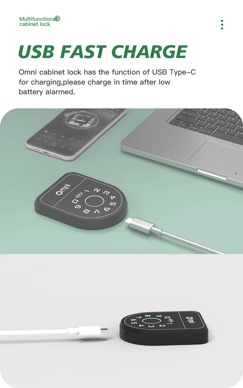 keyless drawer lock