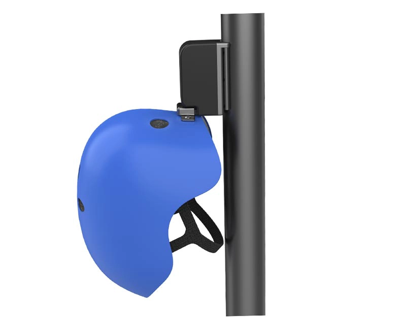 smart helmet lock