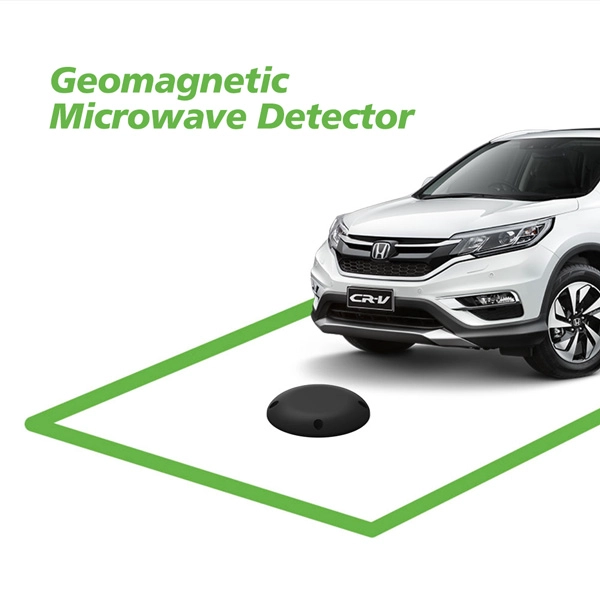 Sensor de estacionamento geomagnético com radar de estacionamento