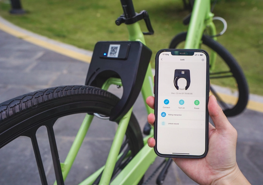 bluetooth bike lock