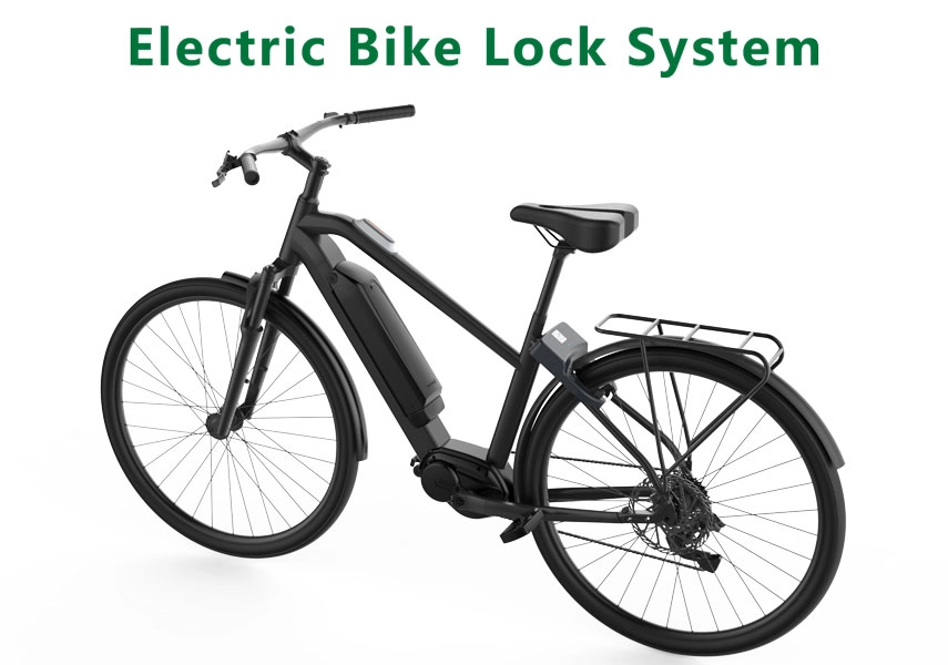 electric bike lock system