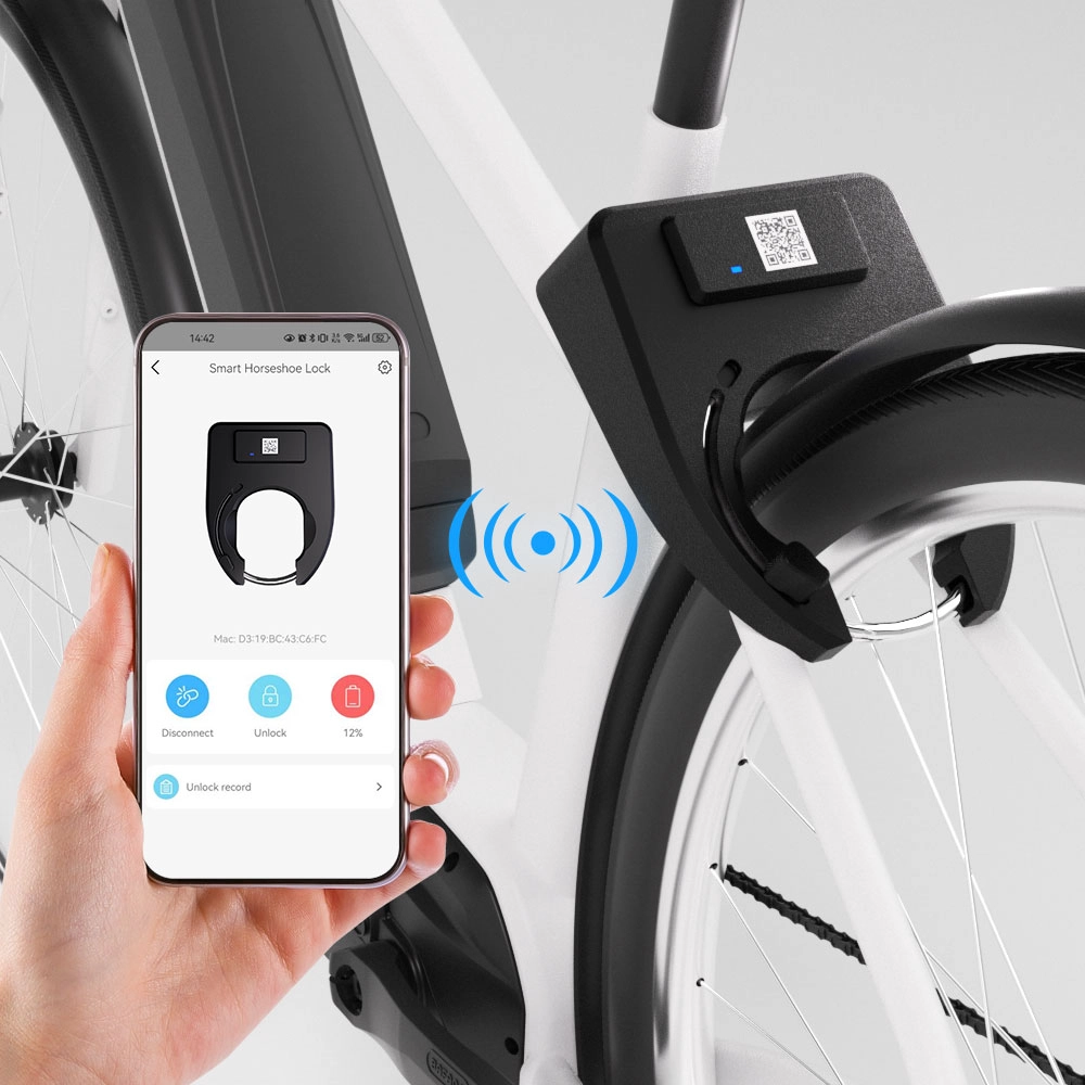 Candado de bicicleta inteligente para bicicletas eléctricas de alquiler Smart Sharing