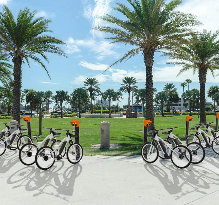 scooter charging station