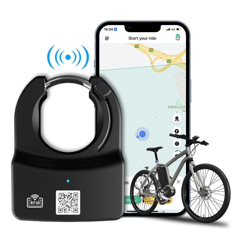 Electric Bike Lock and E-bike Rental APP for Ebike Rental