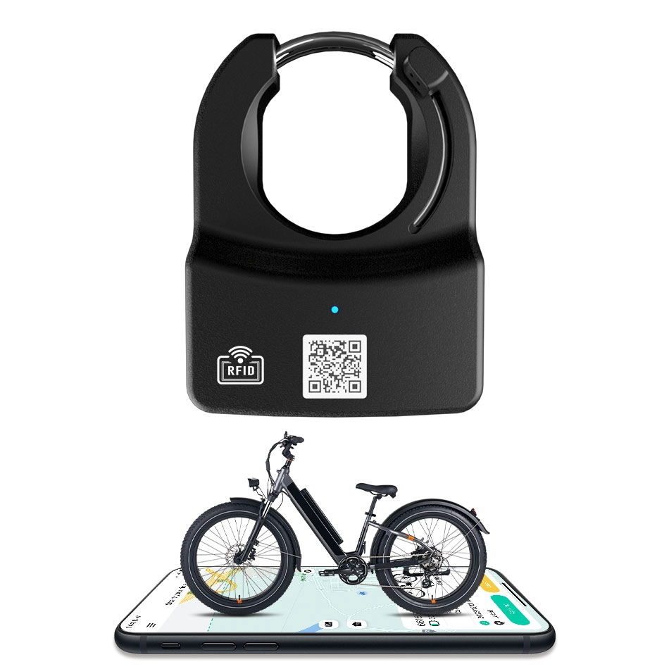 Electric Bike Lock and E-bike Rental APP for Ebike Rental