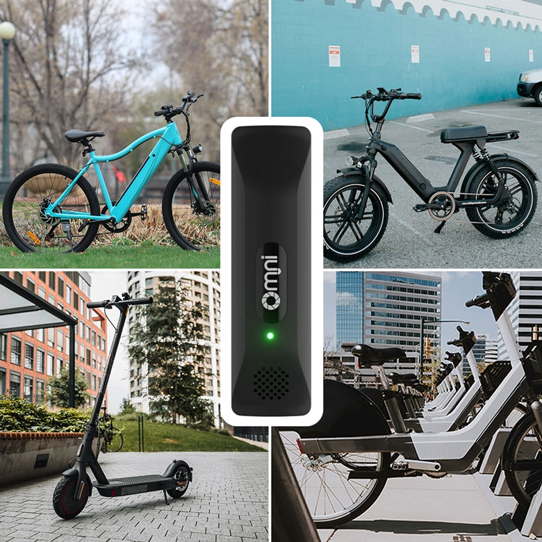 IoT Device for Shared and Rental E-bikes E-scooters