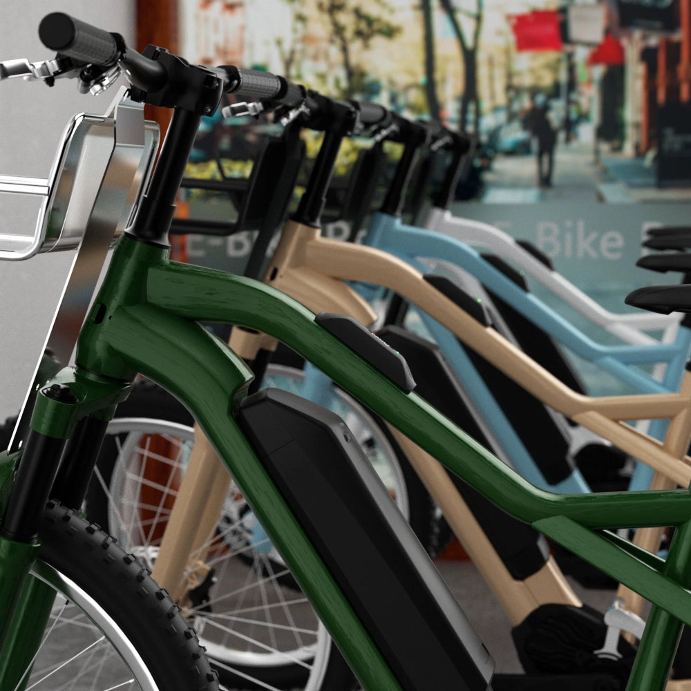 IoT Device for Shared and Rental E-bikes E-scooters