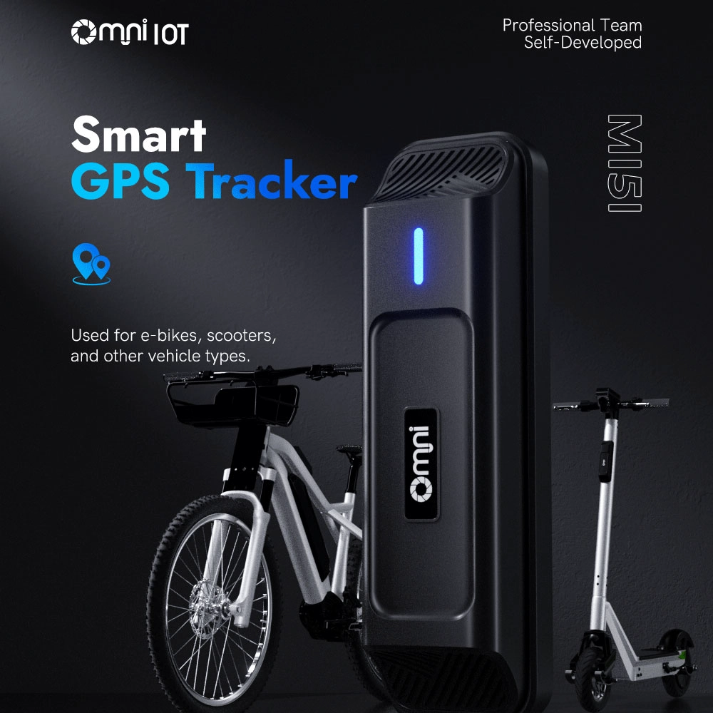 QR System with Scooter GPS tracker by IoT Device for Escooters
