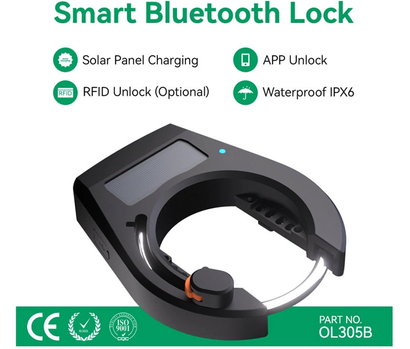 Bluetooth bike lock