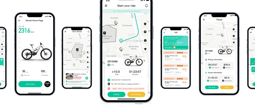 electric bike app