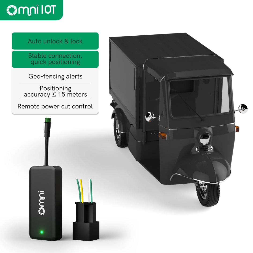 Automatische Entsperrung des GPS-Standort-Trackers für elektrische Lastenfahrräder zur Lieferung