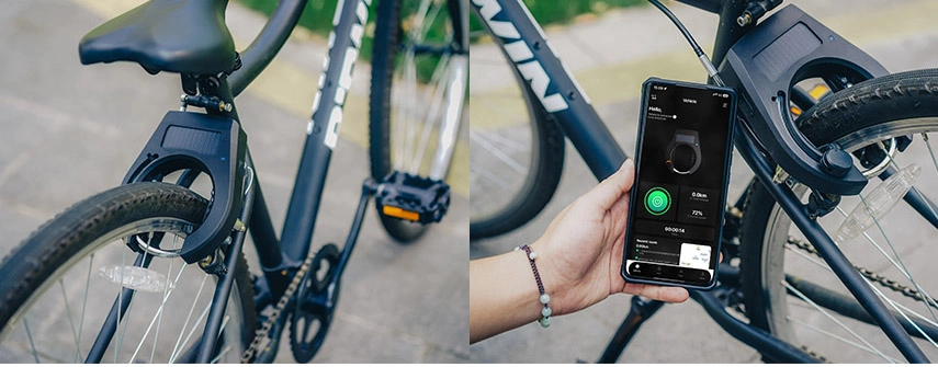 keyless bike lock