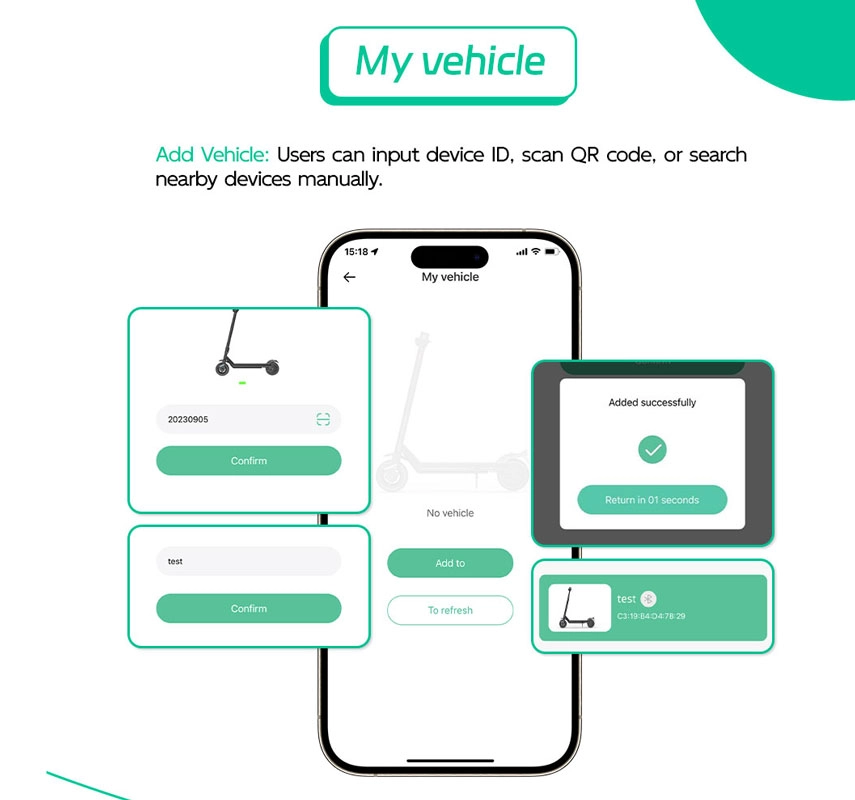 e bike rental app