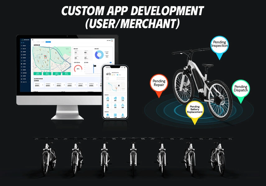 e-bike rental app