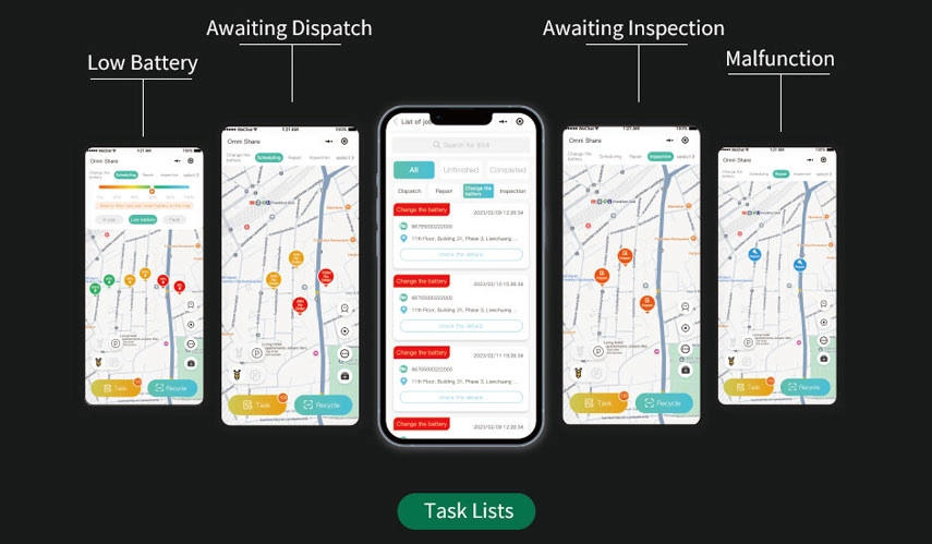 bike sharing app