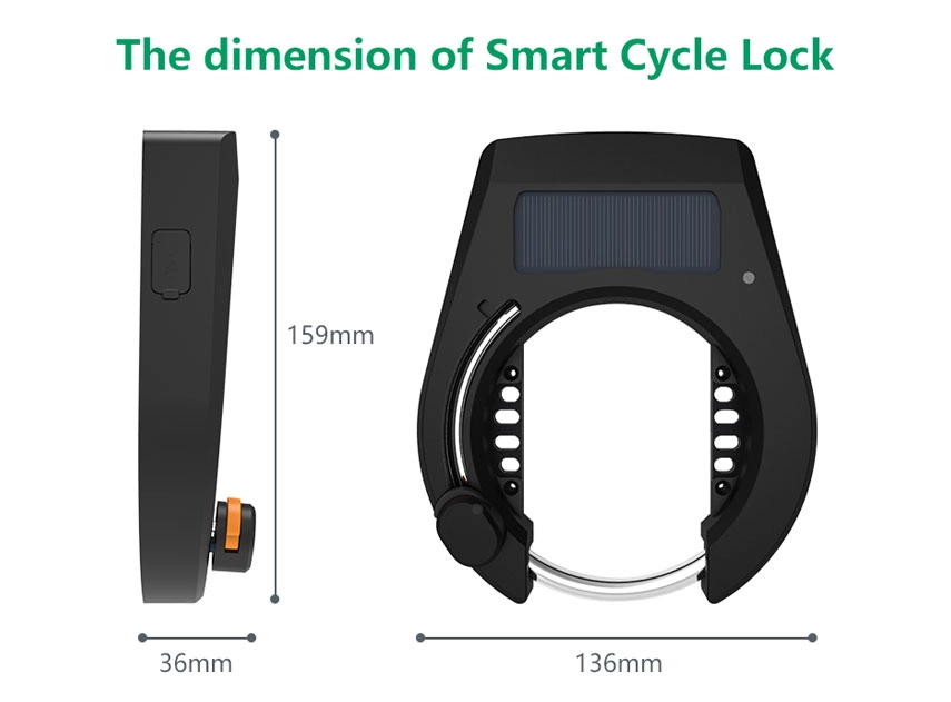 smart bike lock app