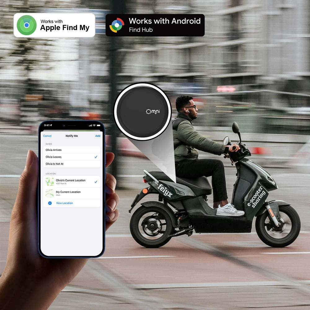 Funktioniert weltweit als Mini-Bike-Tracker für E-Bikes