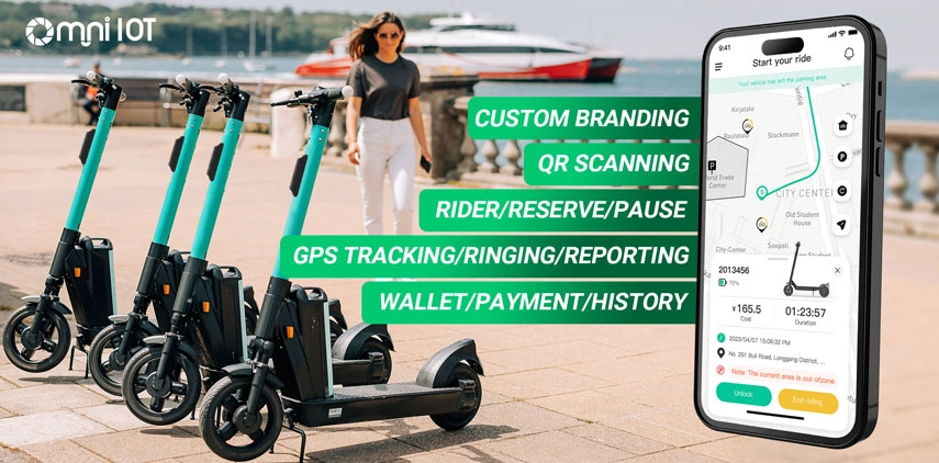 electric scooter lock app