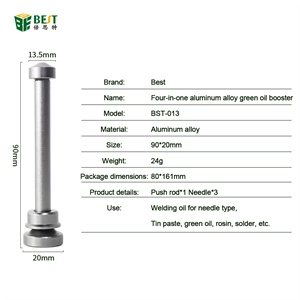 BST-013 Aluminum Alloy Push Tool Solder Paste BGA Flux UV Solder Mask Ink Welding Oil Push Rod Source Manufacturer Suppliers China Shenzhen