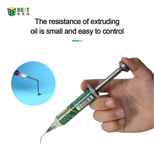 BST-013 Aluminum Alloy Push Tool Solder Paste BGA Flux UV Solder Mask Ink Welding Oil Push Rod Source Manufacturer Suppliers China Shenzhen