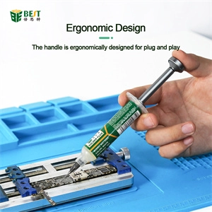 BST-013 Aluminum Alloy Push Tool Solder Paste BGA Flux UV Solder Mask Ink Welding Oil Push Rod Source Manufacturer Suppliers China Shenzhen